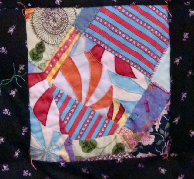 Vibrant Quilt Square