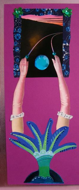 Just Kidding, Collage by Catherine Raine, 2013