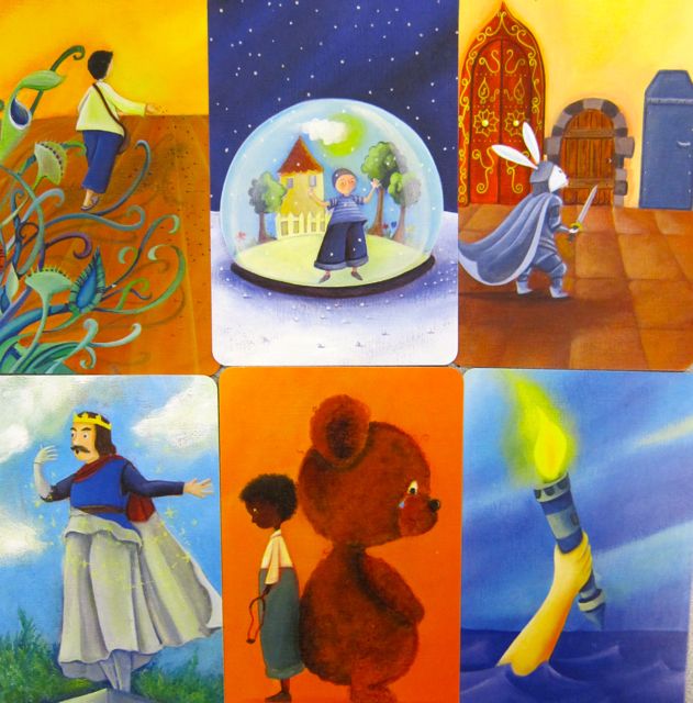 Dixit cards illustrated by Marie Cardouat